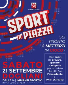 Scopri di più sull'articolo Artüsìn a Sport in piazza -Dogliani